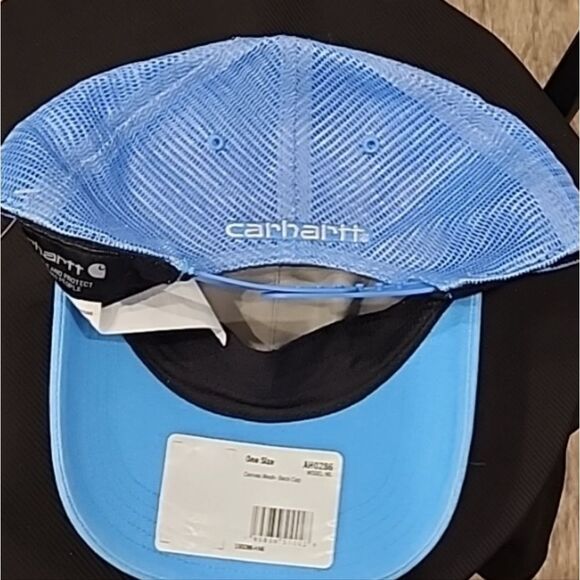 Carhartt Force Mesh Back Cap- Azure Blue - Picture 5 of 5